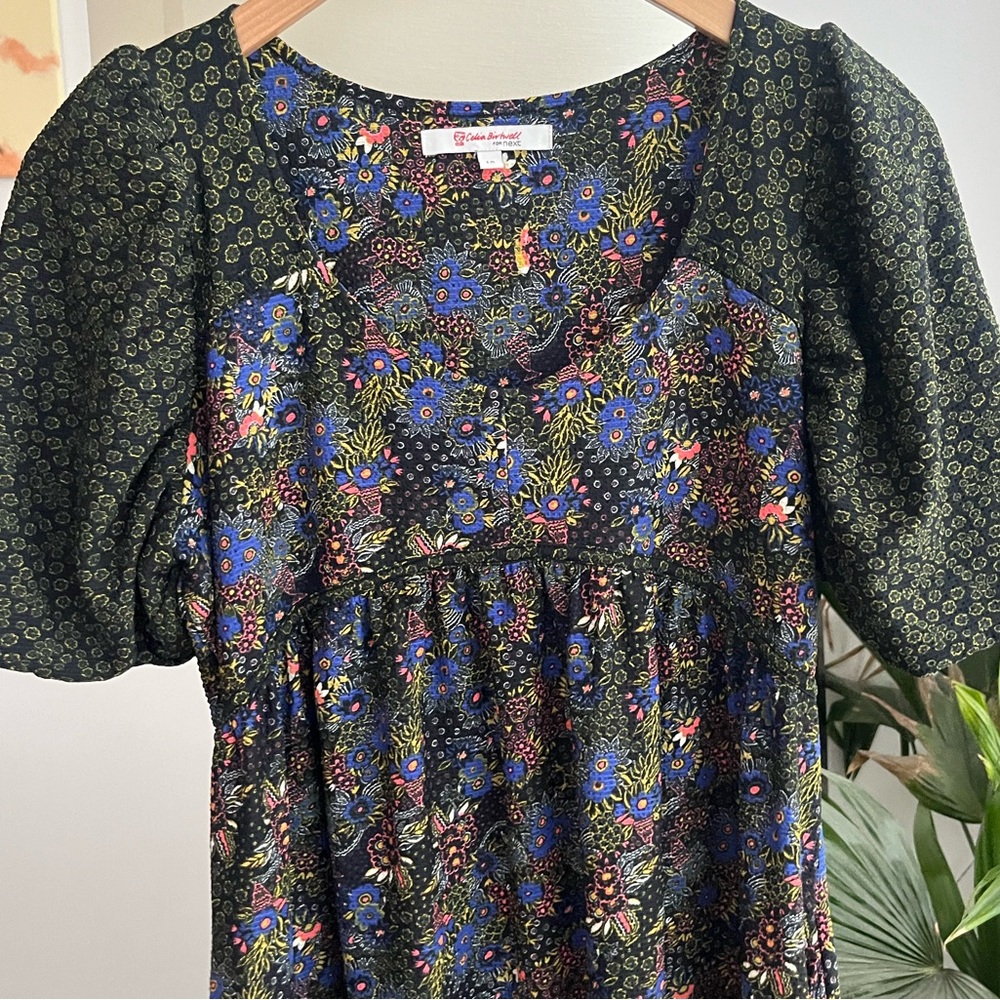 Celia Birtwell For Next Floral Print Puff Sleeve Dress - Picture 4 of 7